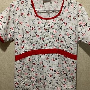 6 Small scrub top bundle various brands